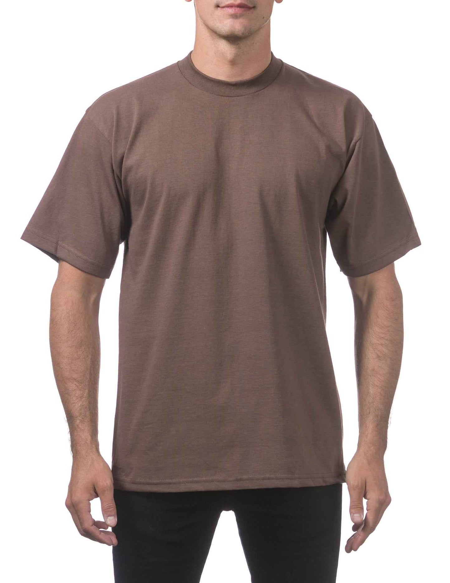 Pro Club Men's Heavyweight Short Sleeve T-Shirt Top Outfit