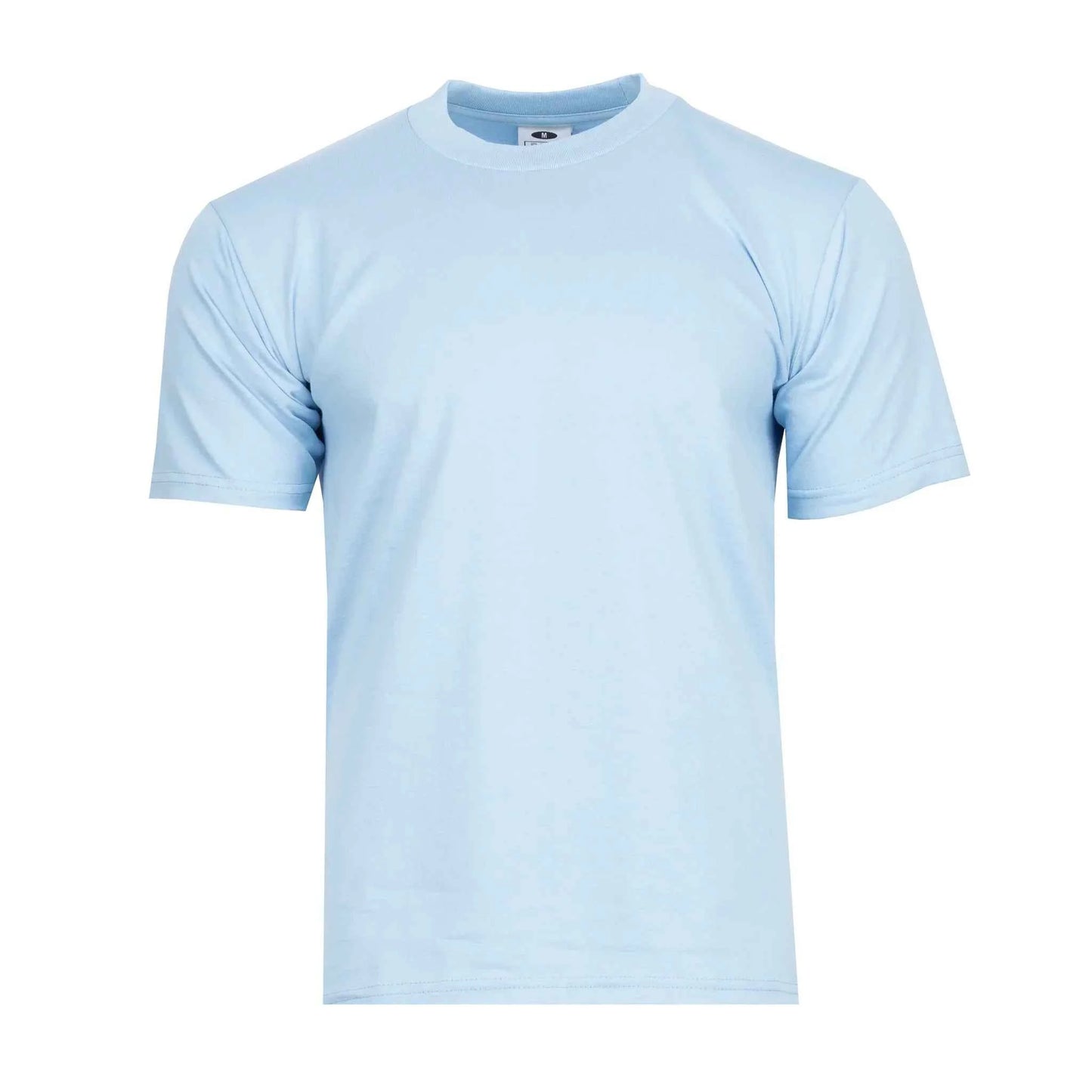 Pro Club Men's Heavyweight short Sleeve T-Shirt Sky Blue