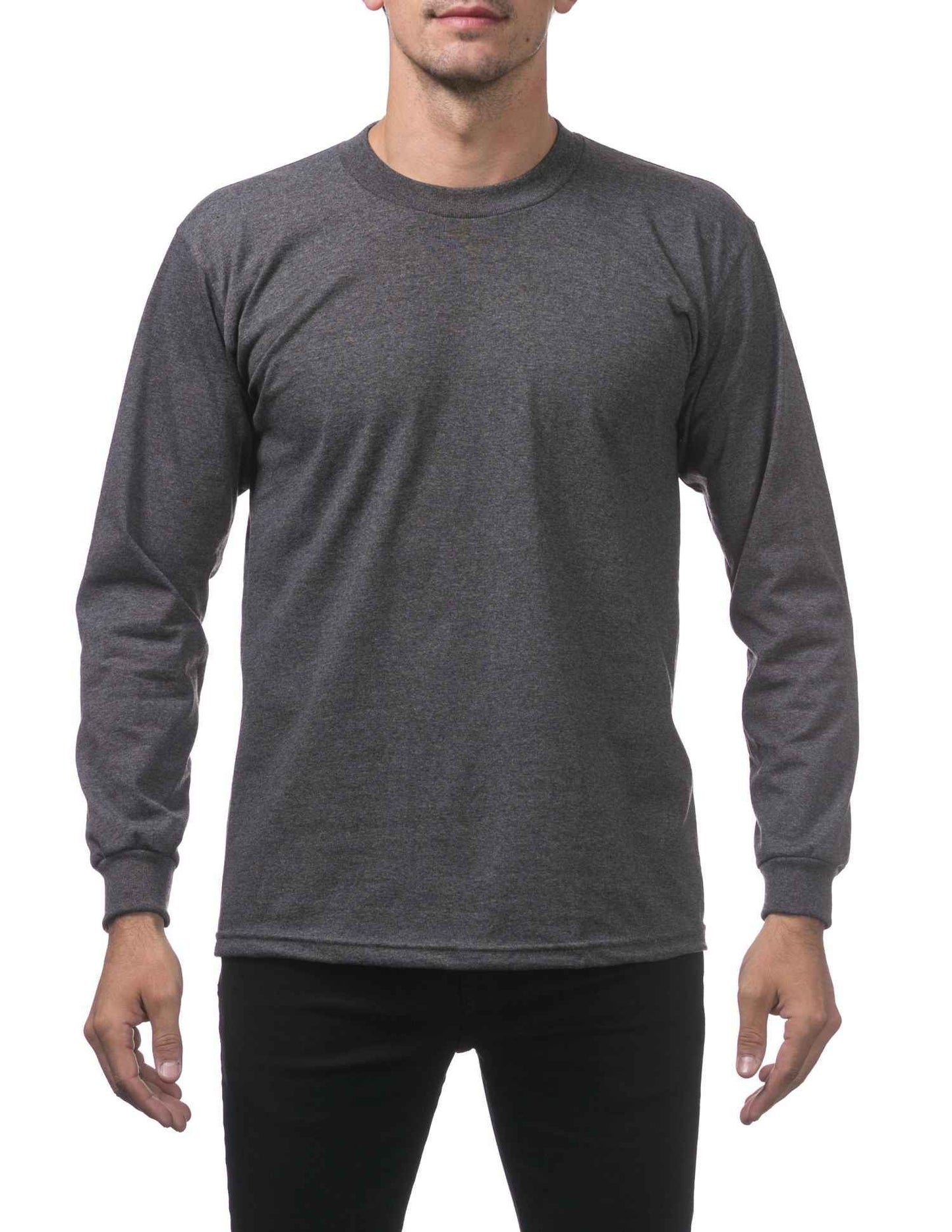 Pro Club Men's Heavyweight Long Sleeve T-Shirt