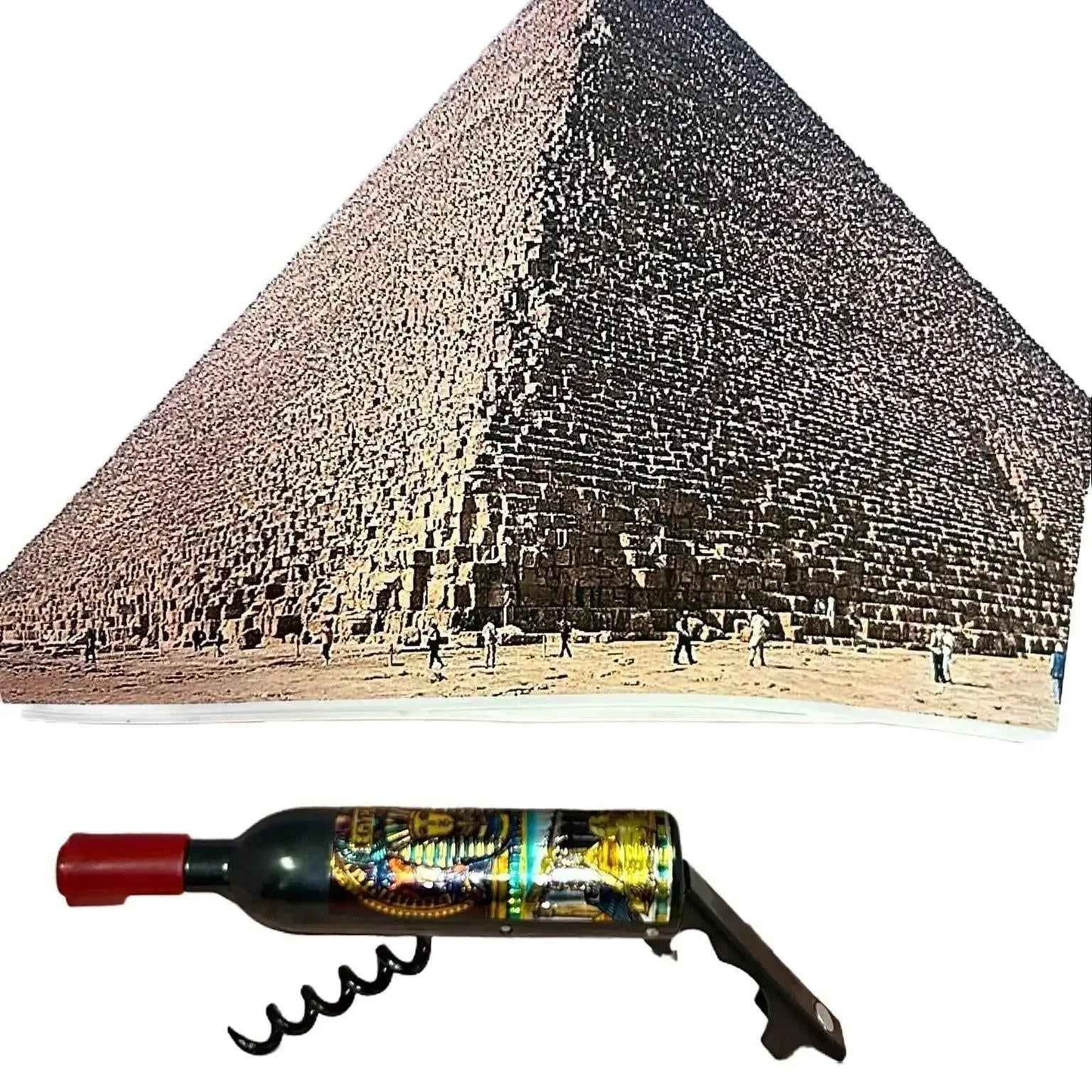 Mystic Sphinx Magnetized Wine Opener - Ancient Egyptian Enigma - Fridge Adhesive