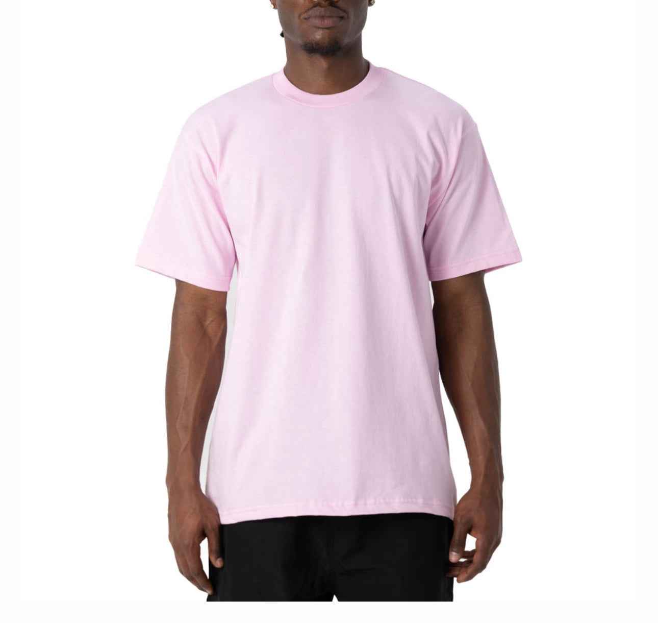 Pro Club Men's Heavyweight Short Sleeve T-Shirt Top Outfit
