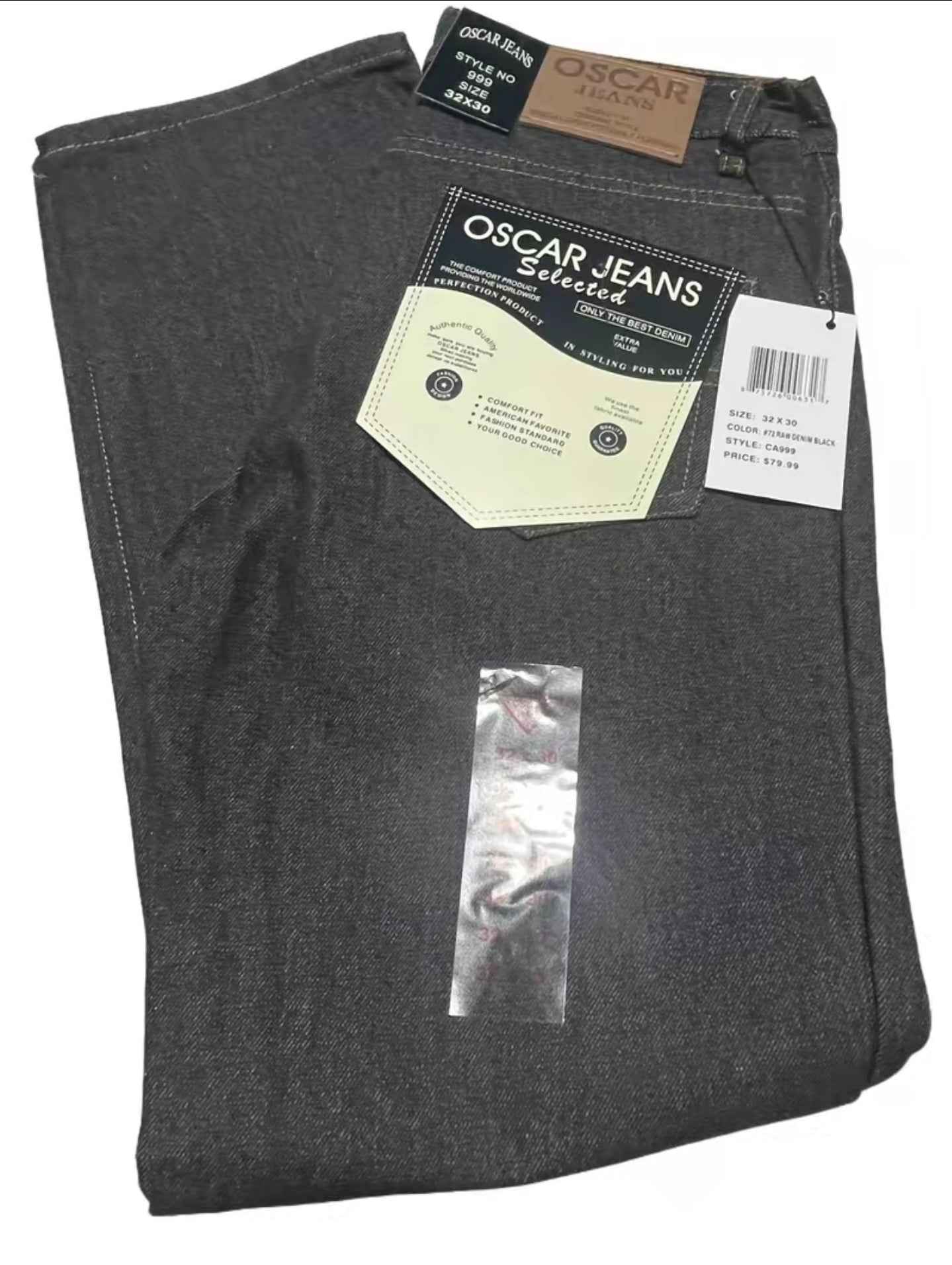 Mens Denim Jeans Pants Premium Cotton Classic Leg Fit CA999 Bottom Pants Regular