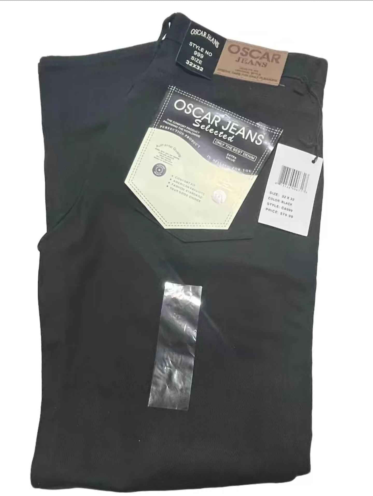 Mens Denim Jeans Pants Premium Cotton Classic Leg Fit CA999 Bottom Pants Regular