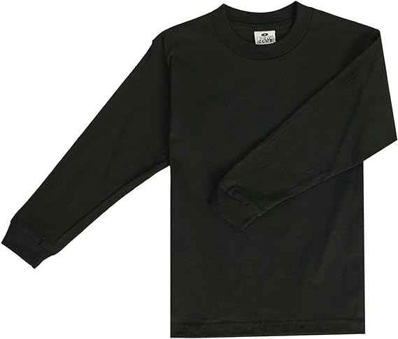 3 Pack Pro Club Men's Heavyweight Long Sleeve T-Shirt
