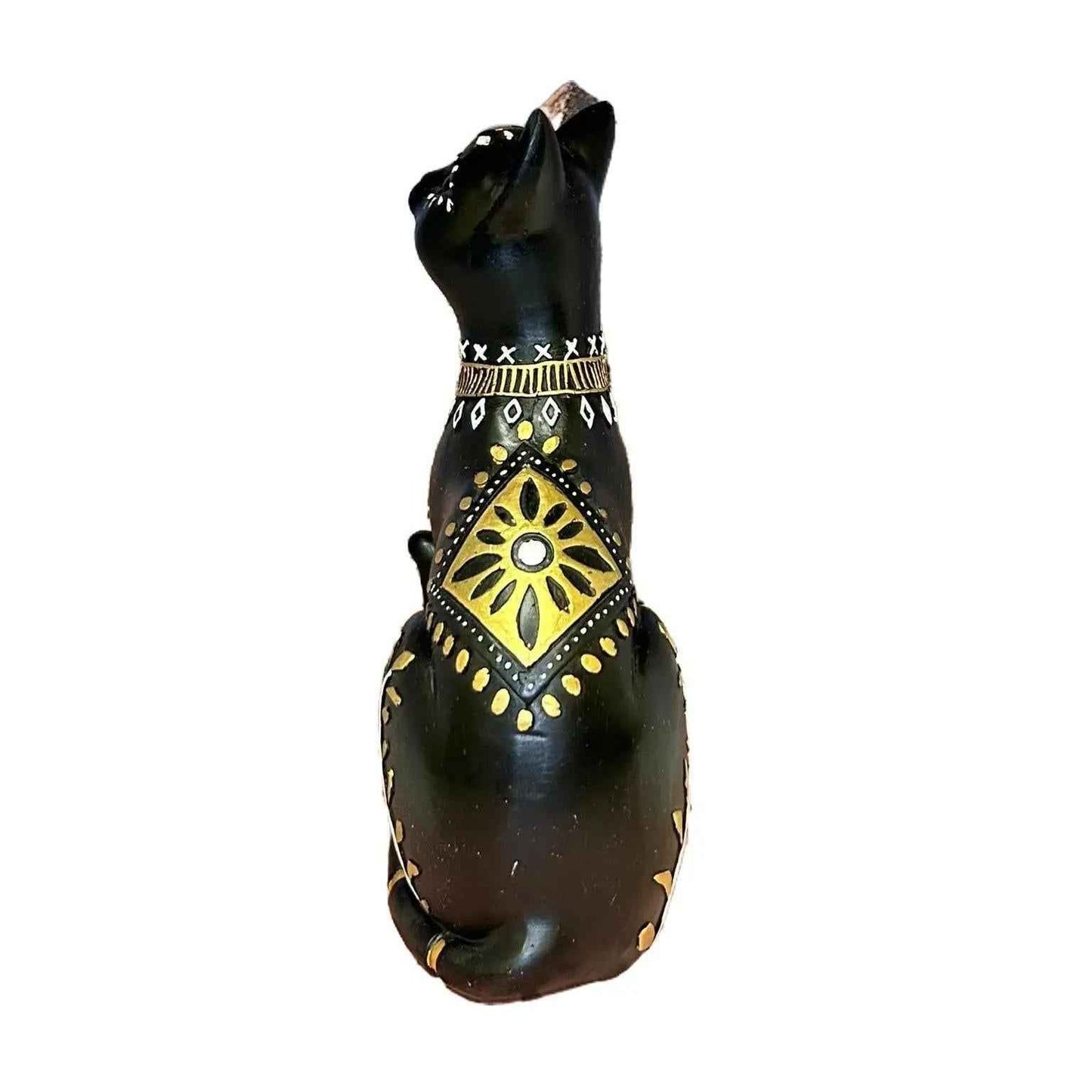 Eternal Bastet Cat Figurine - Protector of Home and Hearth - Ancient Egyptian Art