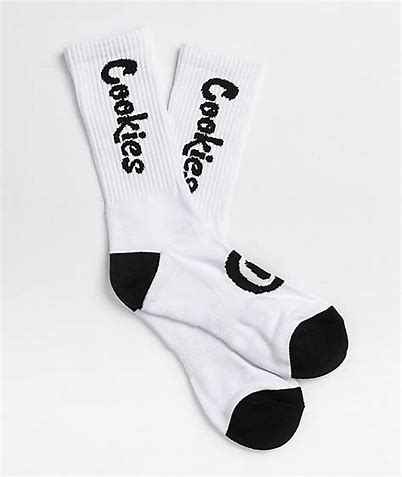 Original Cookies Logo Crew Socks %85 Cotton