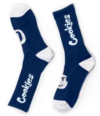 Original Cookies Logo Crew Socks %85 Cotton