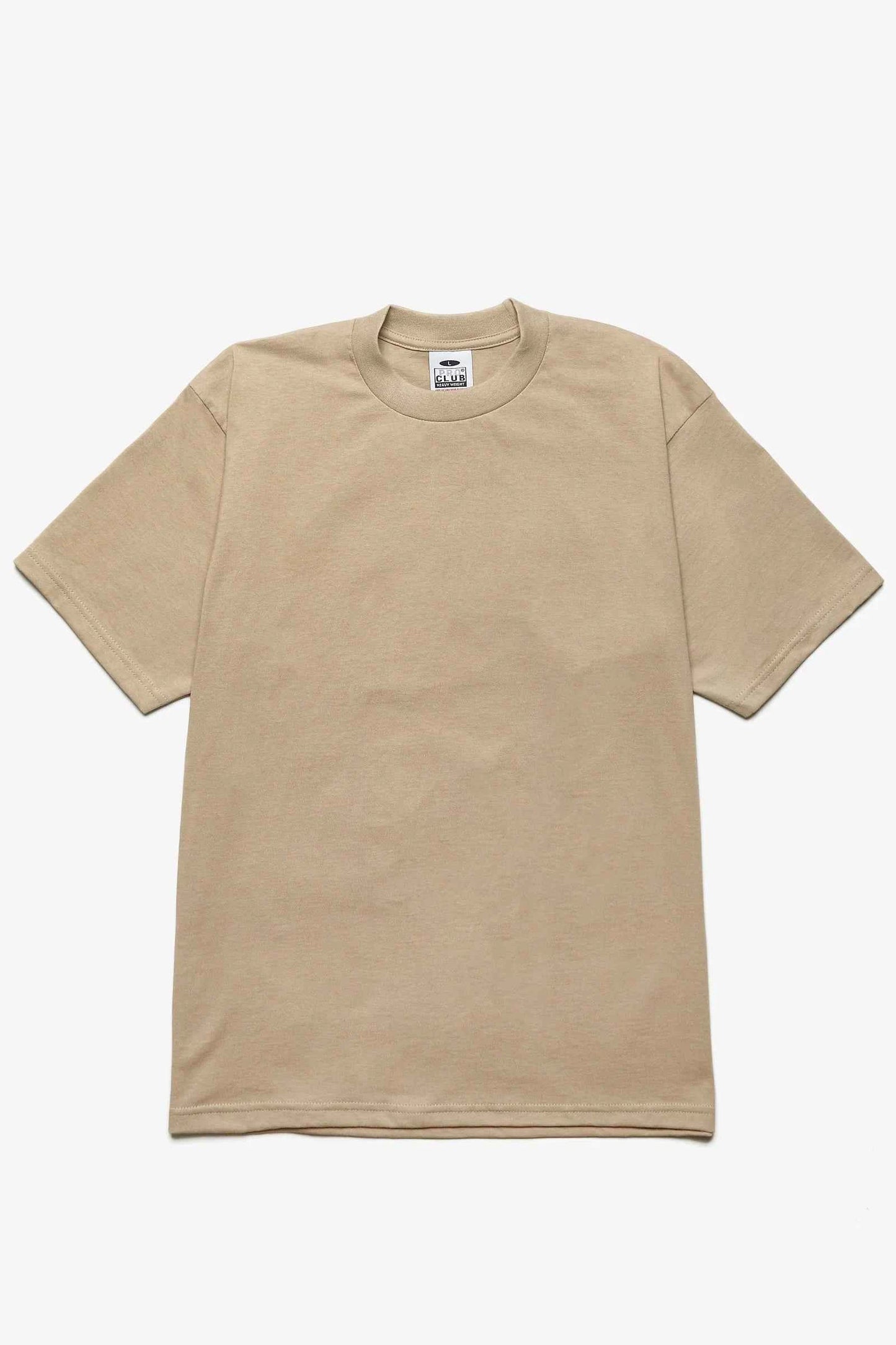 Pro Club Men's Short Sleeve T-Shirt Heavyweight Cotton